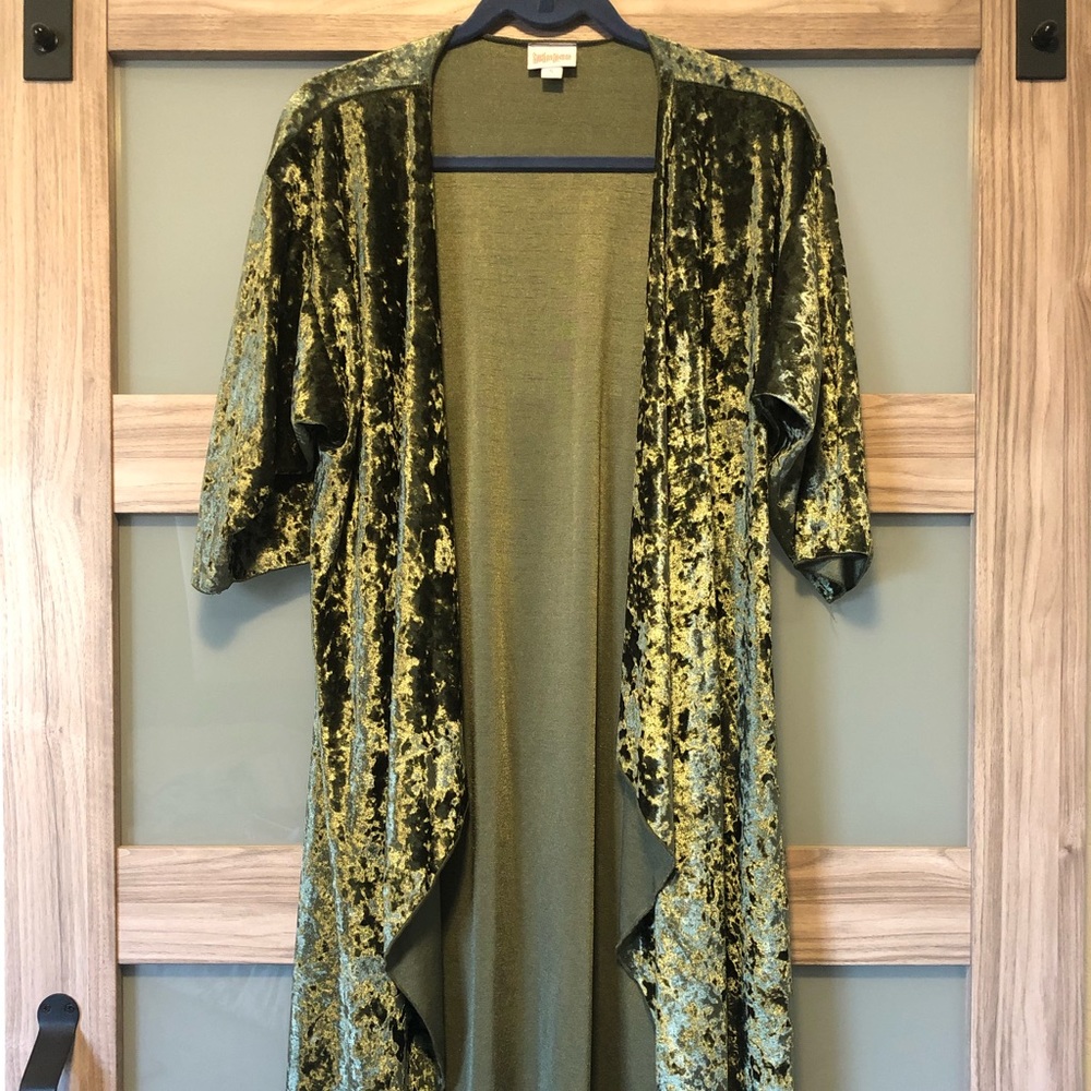 Lularoe Velvet Cardigan